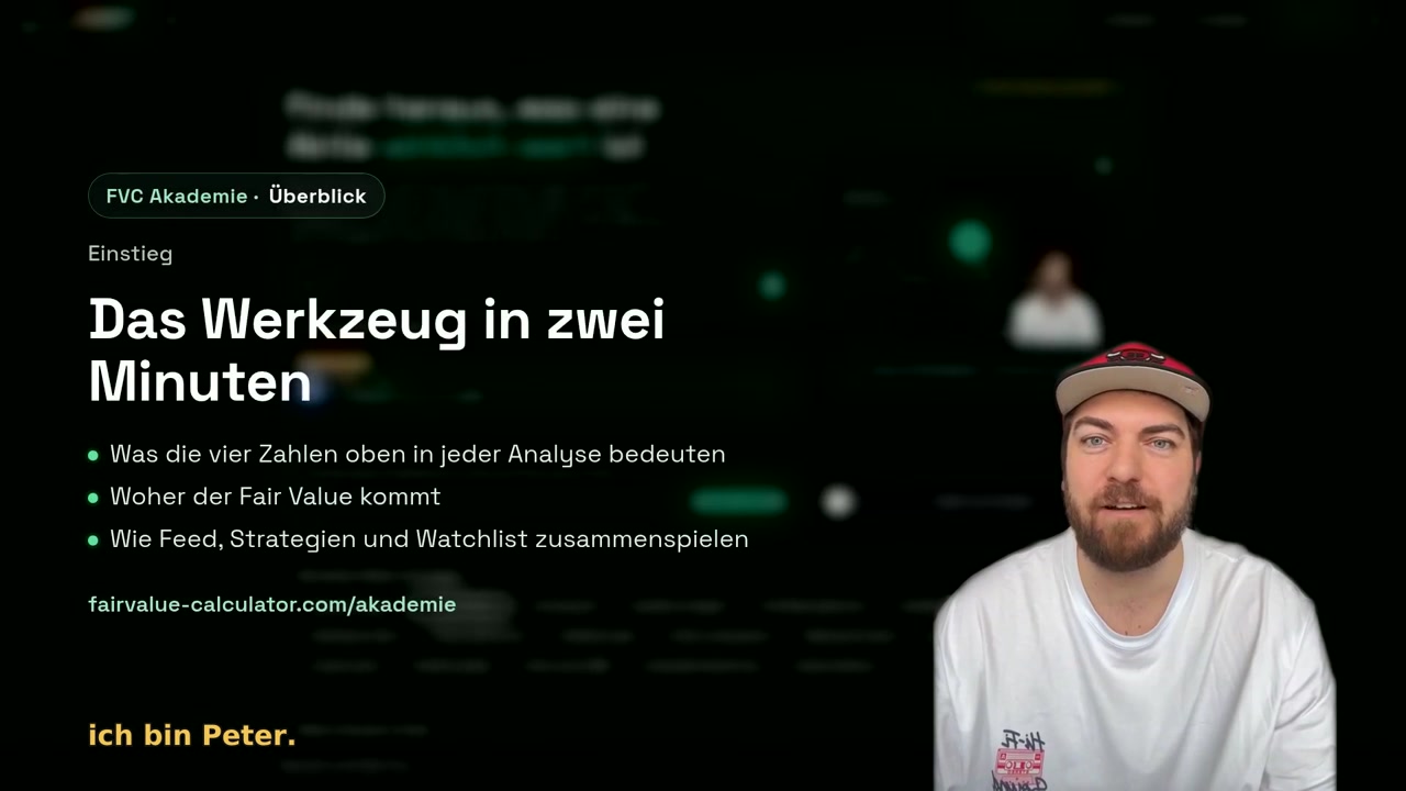 Das Werkzeug in zwei Minuten