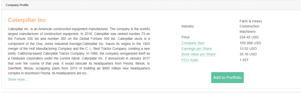 Legends of Value Investing 1 caterpillar