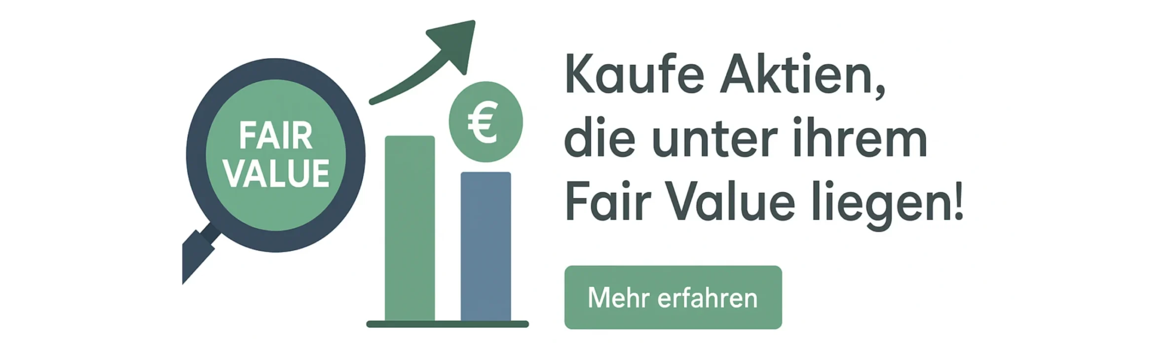 Fairer Wert Banner